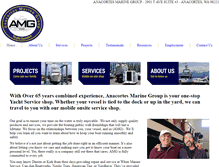 Tablet Screenshot of anacortesmarinegroup.com